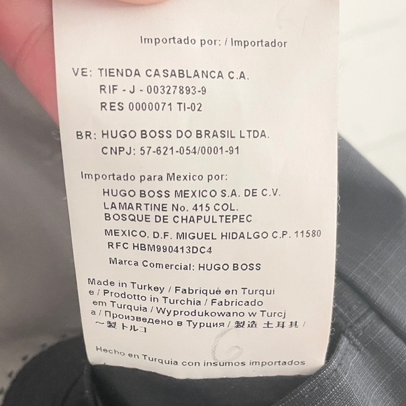 Hugo Boss Men’s Blazer Single Breast Formal Business casual Academia plaid 46R - Picture 10 of 16